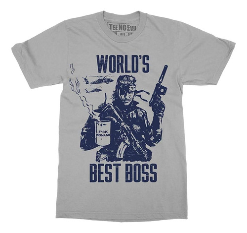 Polera De Café Metal Gear Solid Best Boss (extra Grande)