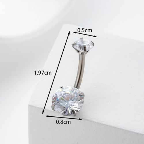 Piercing Corporal De Acero Inoxidable Golden A Para Dientes