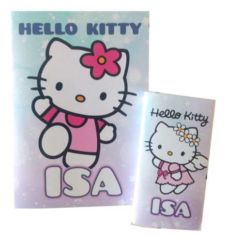 Souvenir Hello Kitty - 25 Libritos Colorear Y 25 Lapices X6