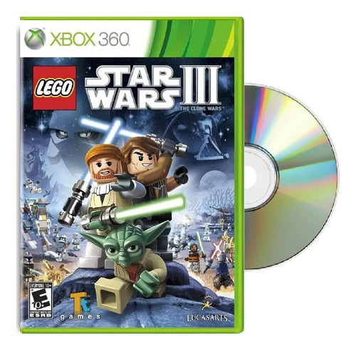 Lego Star Wars Iii: The Clone Wars Lucasarts Xbox 360 Físico (Reacondicionado)