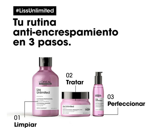 Loreal Professionnel Expert Liss Unlimited Máscara No-frizz