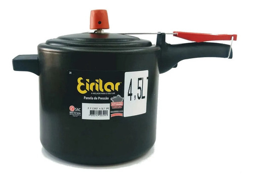 Imagem 2 de 3 de Panela De Pressao 4,5 Litros Eiriflon Antiaderente Eirilar