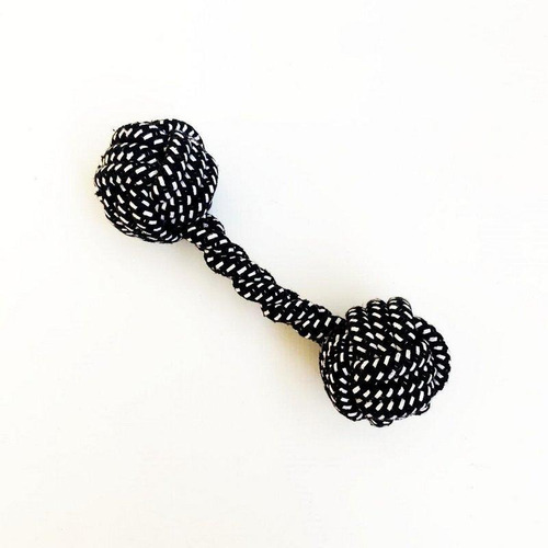 Brinquedo Pet Rope Bone Mordedor Corda Interativo Caes Preta