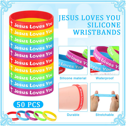 Juguetes De Jesús 50 Cifras Y 100 Pulseras De Silicona
