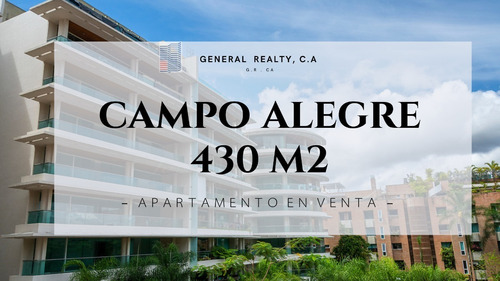 Apartamento En Venta Campo Alegre 430 M2