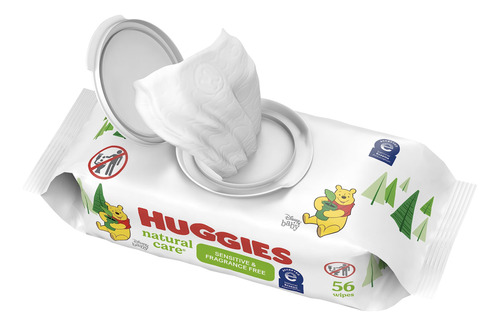 Huggies Natural Care - Toallitas Para Panales Sensibles Para