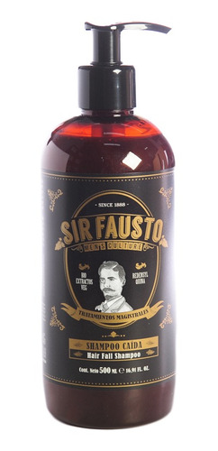  Sir Fausto Men´s Culture Shampoo Caída Pelo Fino X 500 Ml