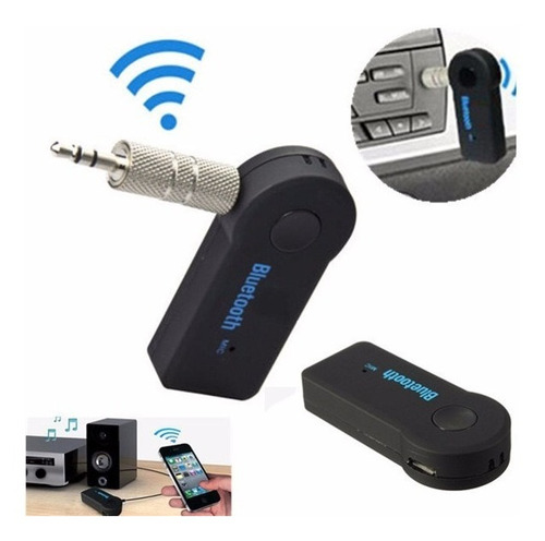 Receptor Bluetooth Usb P/auto Micrófono Manos Libres - Seisa