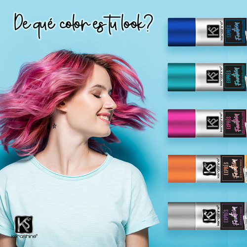 Kerashine Tinte Temporal Fantasia Rojo 80 Ml