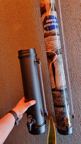 Dreno Coletor Água Ar Condicionado - 3,5 Litros Preto Fosco