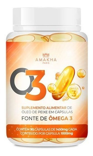 Omega 3 90 Capsulas Multiples Beneficios Amakha Paris 