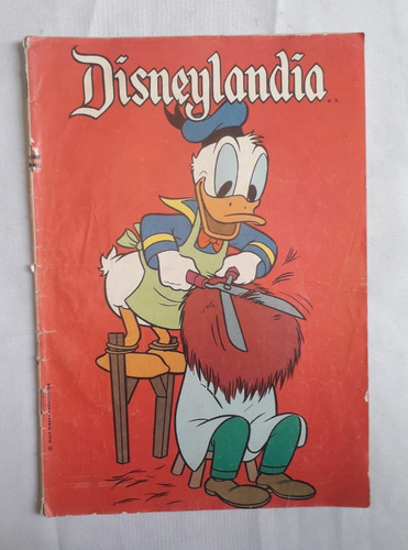 Historieta Antiguo * Disneylandia * Editorial Zig Zag Nº 187