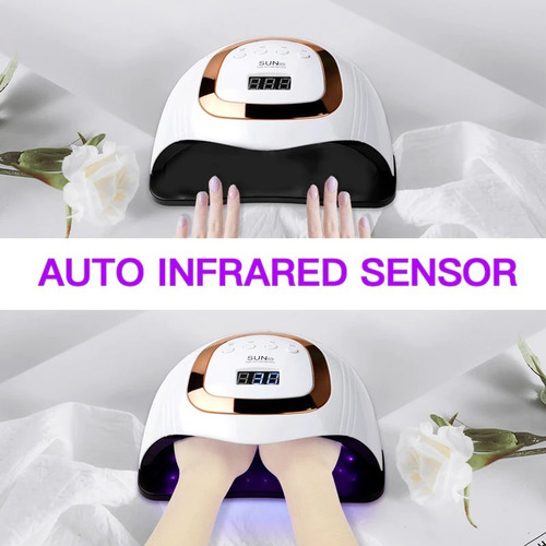 Lampara De Uñas Secadora Y11 Professional Led/uv 168w Nail