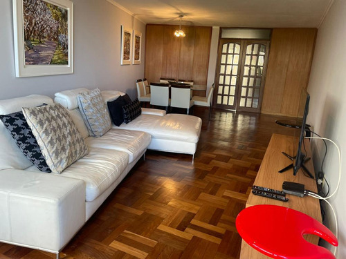 Apartamento 3 Dormitorios Con Muebles En Rambla Malvin Con Garaje Doble