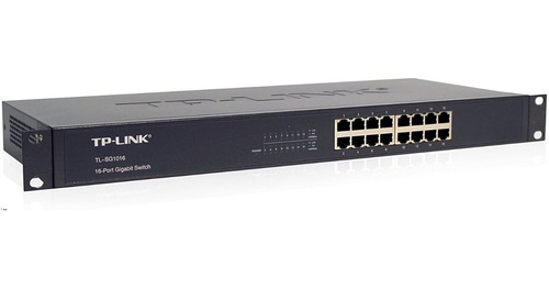 Switch 16 Puertos Tplink 10/100/1000 Tl-sg1016 Gigabit