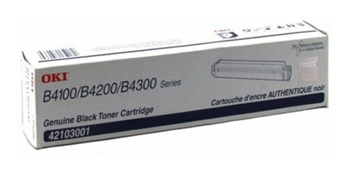 Toner Oki Original Negro Para B4100 B4200 B4300 Series