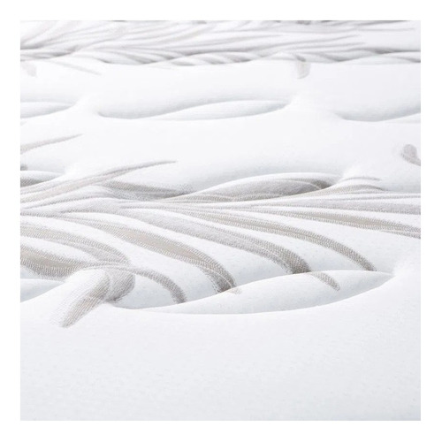 Imagen 3 de 5 de Colchón 2 plazas de resortes Rosen Neo+ blanco - 150cm x 200cm x 33cm