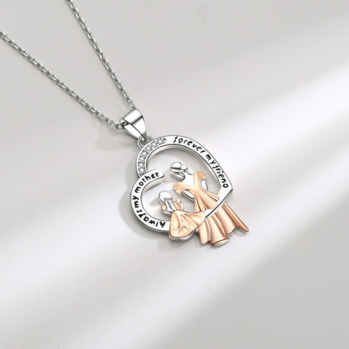 Db Collar Elegante Con Colgante De Corazón De Amor Para