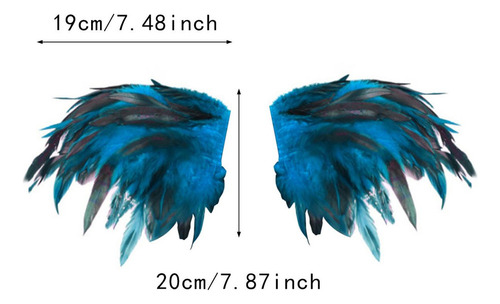 . Elegante Capa De Plumas Para Eventos De Cosplay Gótico