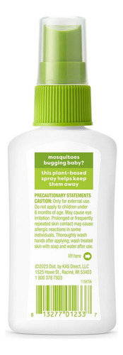 Repelente Infantil Babyganics Natural E Orgânico 59 Ml