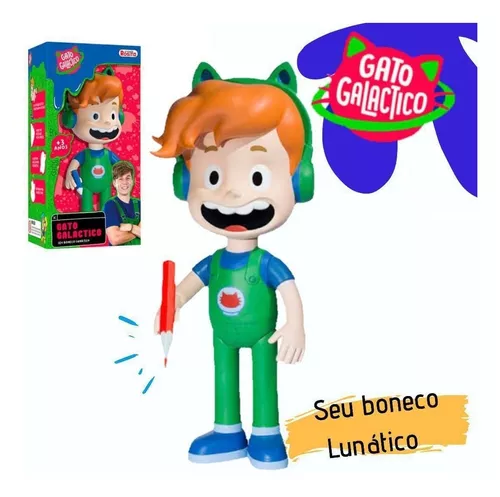 Brinquedos - Boneco Articulado Gato Galáctico 27cm - Rosita - Loja
