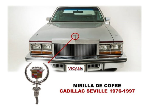 Emblema Para Cofre Cadillac Seville 1976-1997