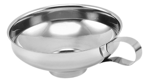 Embudo De Enlatado De Cocina, Embudo De Acero Inoxidable, L