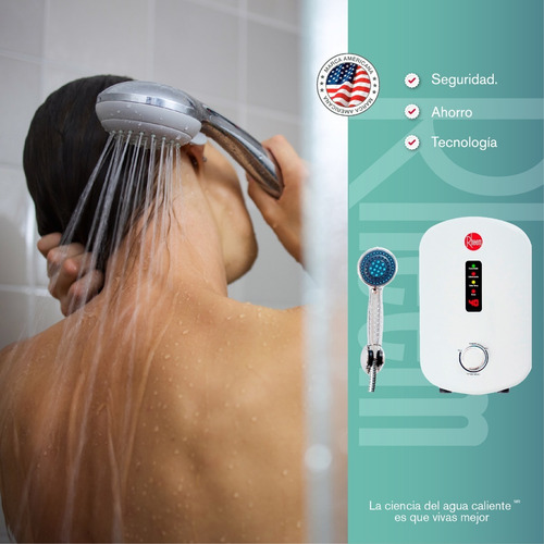 Calentador De Agua Eléctrico Rheem Elegant Digital 110v 4kw