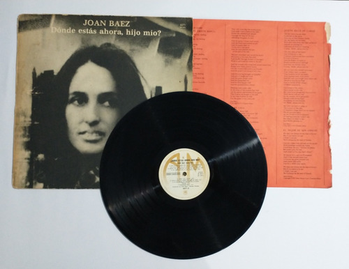 Lp - Joan Baez: Dónde Estás Ahora, Hijo Mío?