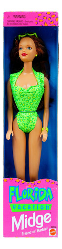 Barbie Florida Vacation Midge 1998 Edition