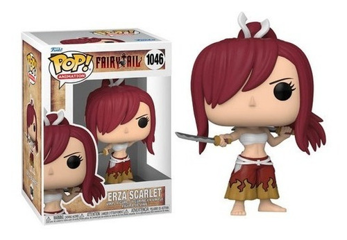 Funko Pop Animation Fairy Tail Erza Scarlet 1046 Original 