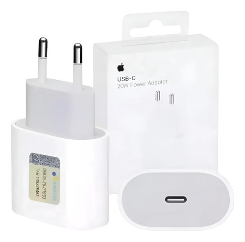 Carregador Fonte Apple Ipad Iphone Turbo Usb-c 20w Original
