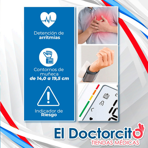 Baumanometro Con Voz / Tensiómetro Para Muñeca, Bc21 Beurer Color Blanco