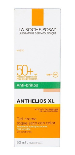 La Roche-posay Anthelios Fps 50+ Gel Crema Toque Seco Color 