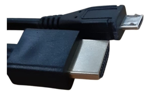 Imagem 2 de 8 de Cabo Hdmi 2 Metros Alta Qualidade V8 Conecta Celular Tv