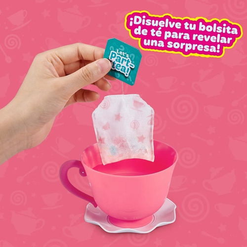 Imagen 3 de 10 de Itty Bitty Prettys Muñeca En Taza De Te Zuru Con Accesorios