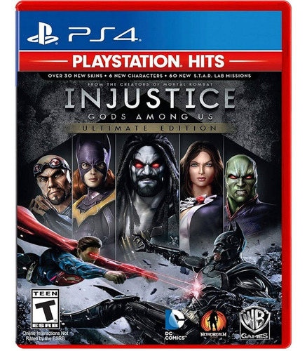 Injustice God Among Us Ultimate Playstation 4 Ps4 Vdgmrs