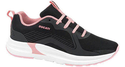 Tenis Choclo Goodyear 7011 Gris Con Rosa Para Mujer