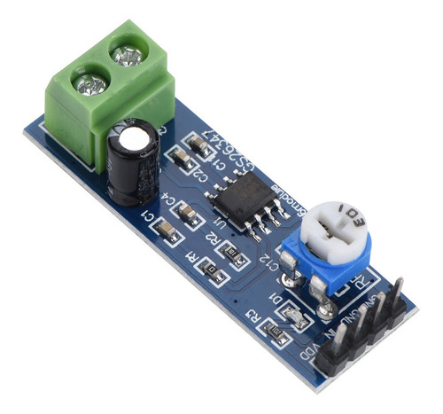 5pcs 200 Vezes Ganho Módulo Amplificador De Áudio 5v-12v Par