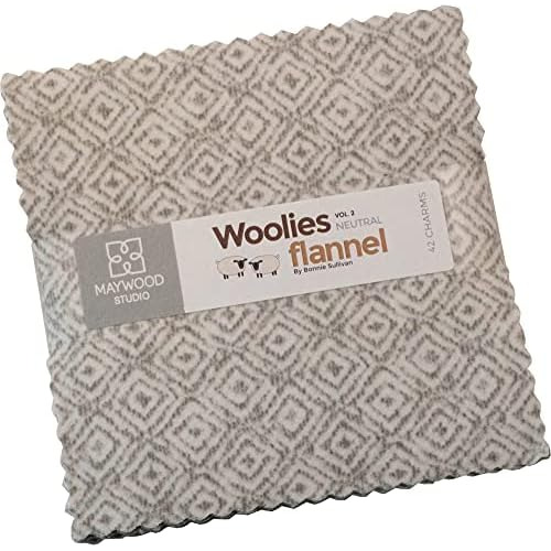 Bonnie Sullivan Woolies Flannel Neutrals Vol. 2 Paquete...