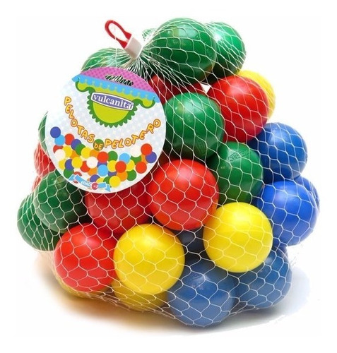 Pelotas De Pelotero X 50 Multicolor Plastico - Childrens