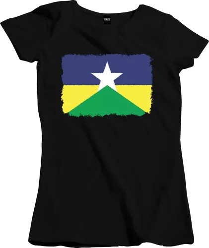 Camiseta Rondônia Bandeira Estados País Brasil