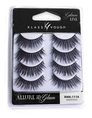 Cílios Postiços Glam Line - Allure 3d - Klass Vough