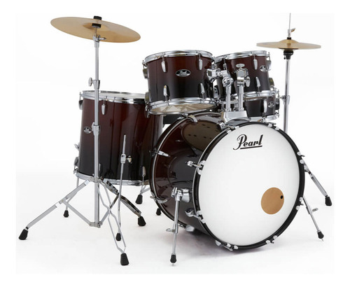 Bateria Pearl Roadshow Rs525sc757 Jet Black 5c Con Hardware