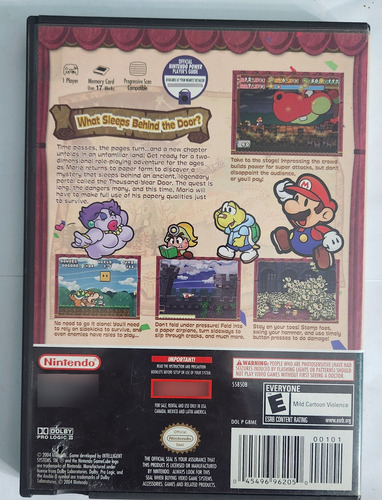 Videojuego Paper Mario The Thousand Year Door - Gamecube (Usado)