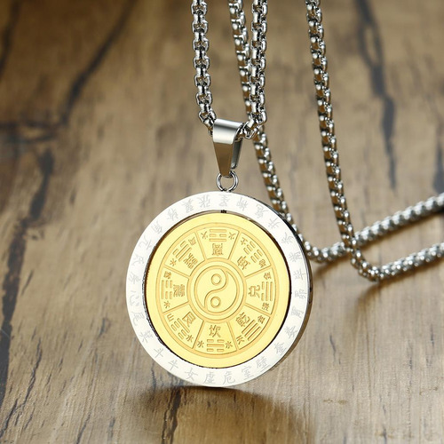 4 Colgante For Hombre De Tonos Colgante Bagua Ocho Diagrama