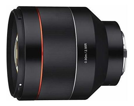 Imagen 1 de 2 de Syioaf In F. Auto Focus Weather Sealed Lens For Sony