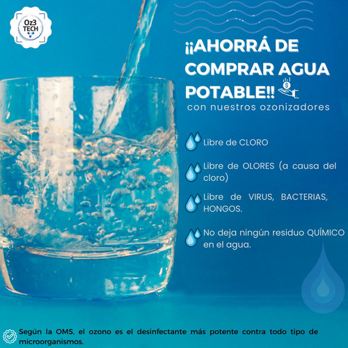 Filtro De Particulas Con Ozono Para Canillas