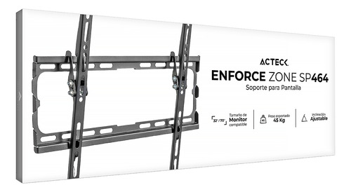 Soporte Smart Tv Acteck Enforce Sp464 32 A 70 Pulgadas 45kg