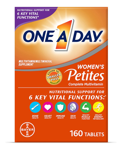 Multivitamínico One A Day Women's Petites 160 Comprimidos